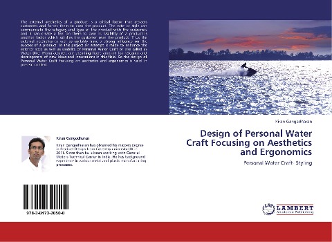 Design of Personal Water Craft Focusing on Aesthetics and Ergonomics: Personal Water Craft- Styling