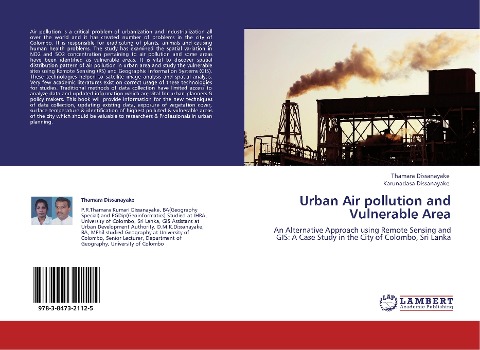 Urban Air pollution and Vulnerable Area: An Alternative Approach using Remote Sensing and  GIS: A Case Study in the City of Colombo, Sri Lanka