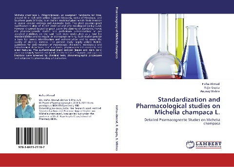 Standardization and Pharmacological studies on Michelia champaca L.: Detailed Pharmacognostic Studies on Michelia champaca