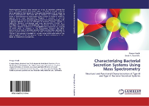 Characterizing Bacterial Secretion Systems Using Mass Spectrometry: Structural and Functional Characterization of Type III and Type VI Bacterial Secretion Systems