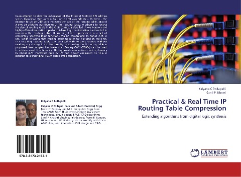 Practical & Real Time IP Routing Table Compression: Extending algorithms from digital logic synthesis