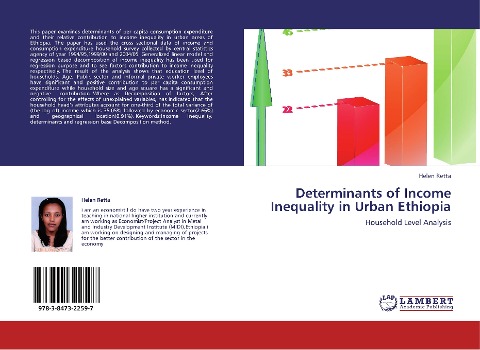 Determinants of Income Inequality in Urban Ethiopia: Household Level Analysis