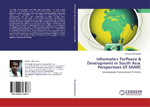 Informatics ForPeace & Development in South Asia:  Perspectives Of SAARC: Development Perspectives Of SAARC