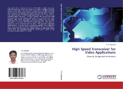 High Speed Transceiver for Video Applications: Concept, Design and Verification