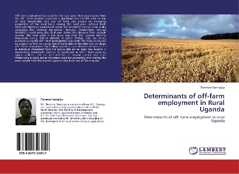 Determinants of off-farm employment in Rural Uganda: Determinants of off- farm employment in rural Uganda
