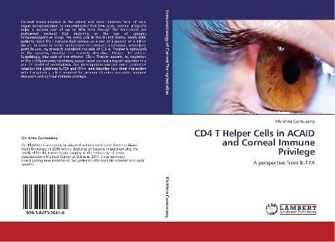 CD4 T Helper Cells in ACAID and Corneal Immune Privilege: A perspective from IL-17A