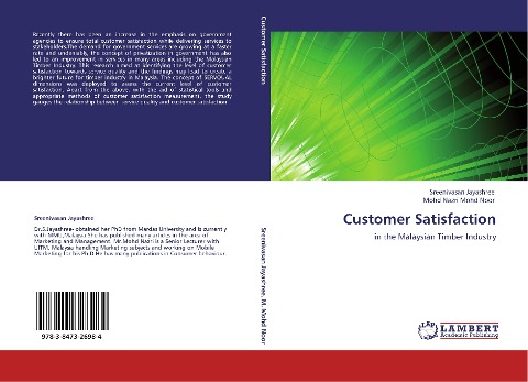 Customer Satisfaction: in the Malaysian Timber Industry
