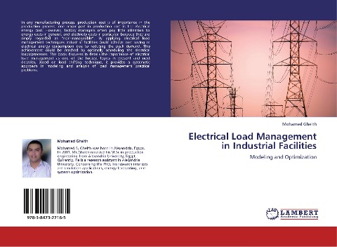 Electrical Load Management in Industrial Facilities: Modeling and Optimization