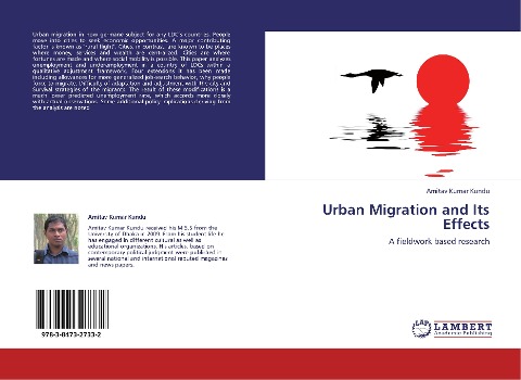 Urban Migration and Its Effects: A fieldwork based research