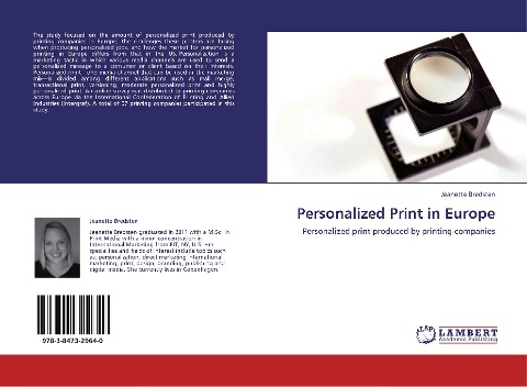 Personalized Print in Europe: Personalized print produced by printing companies