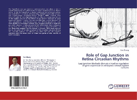 Role of Gap Junction in Retina Circadian Rhythms: Gap junction blockade disrupts circadian regulation of gene expression in embryonic retinal explant cultures