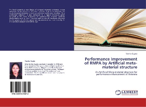 Performance Improvement of RMPA by Artificial meta-material structure: An Artificial Meta-material structure for performance enhancement of Antenna