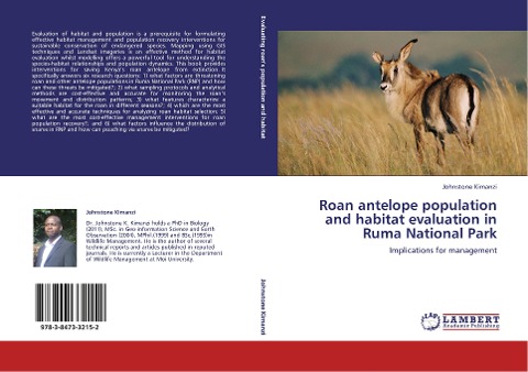 Roan antelope population and habitat evaluation in Ruma National Park: Implications for management