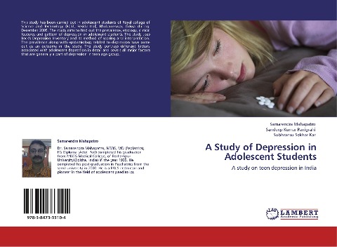 A Study of Depression in Adolescent Students: A study on teen depression in India