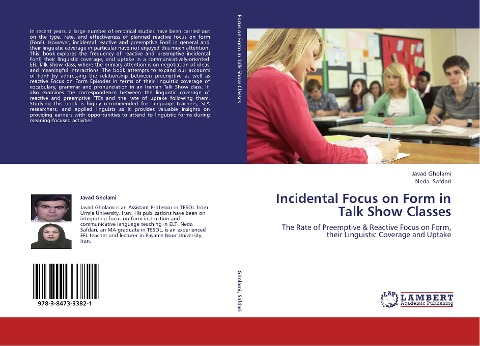 Incidental Focus on Form in Talk Show Classes: The Rate of Preemptive & Reactive Focus on Form, their Linguistic Coverage and Uptake