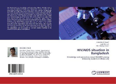HIV/AIDS situation in Bangladesh: Knowledge and perception about HIV/AIDS among University students in Dhaka city