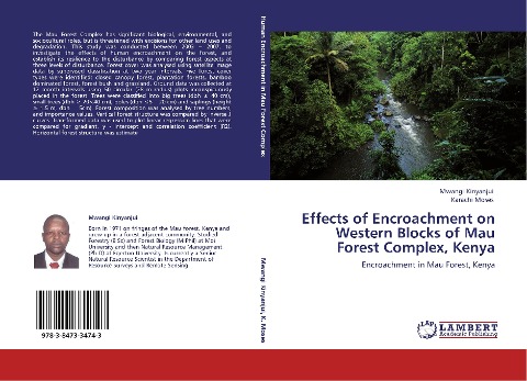 Effects of Encroachment on Western Blocks of Mau Forest Complex, Kenya: Encroachment in Mau Forest, Kenya