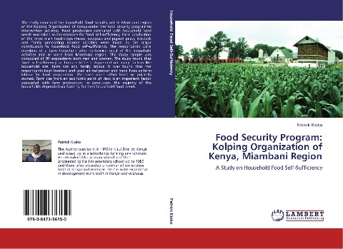 Food Security Program: Kolping Organization of Kenya, Miambani Region: A Study on Household Food Self-Sufficiency