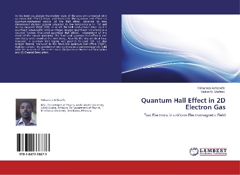 Quantum Hall Effect in 2D Electron Gas: Two Electrons in uniform Electromagnetic Field