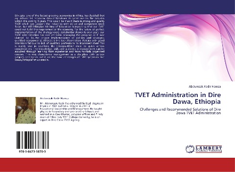 TVET Administration in Dire Dawa, Ethiopia: Challenges and Recommended Solutions of Dire Dawa TVET Administration