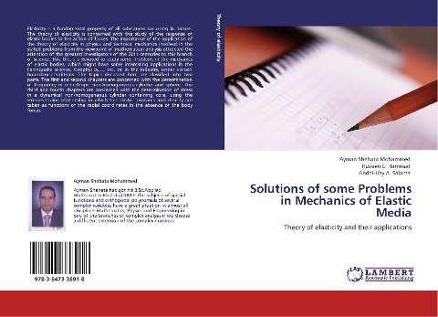 Solutions of some Problems in Mechanics of Elastic Media: Theory of elasticity and their applications