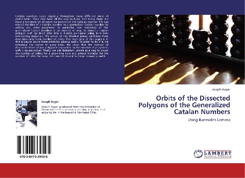 Orbits of the Dissected Polygons of the Generalized Catalan Numbers: Using Burnsides Lemma
