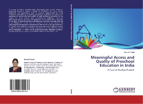 Meaningful Access and Quality of Preschool Education in India: A Case of Madhya Pradesh