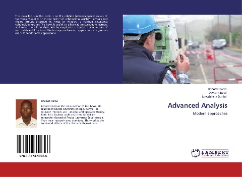 Advanced Analysis: Modern approaches