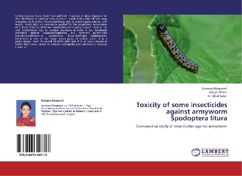 Toxicity of some insecticides against armyworm Spodoptera litura: Comparative study of insecticides against armyworm