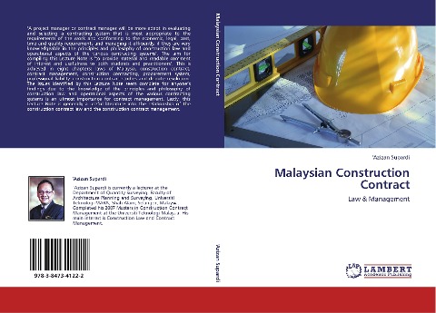 Malaysian Construction Contract: Law & Management