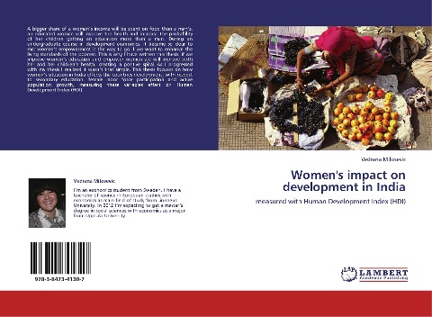 Womens impact on development in India: measured with Human Development Index (HDI)