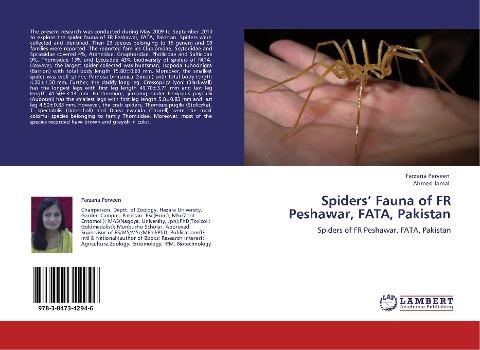Spiders Fauna of FR Peshawar, FATA, Pakistan: Spiders of FR Peshawar, FATA, Pakistan