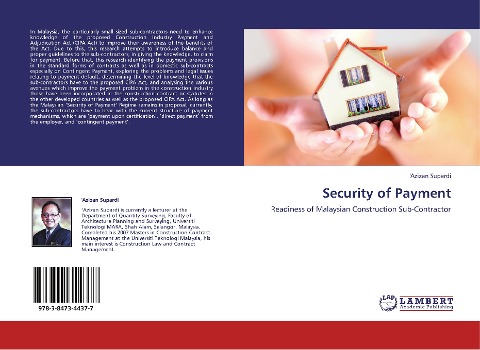Security of Payment: Readiness of Malaysian Construction Sub-Contractor