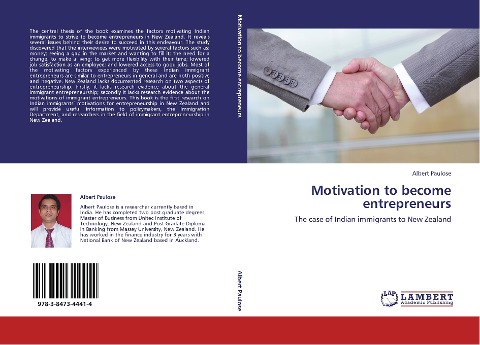 Motivation to become entrepreneurs: The case of Indian immigrants to New Zealand