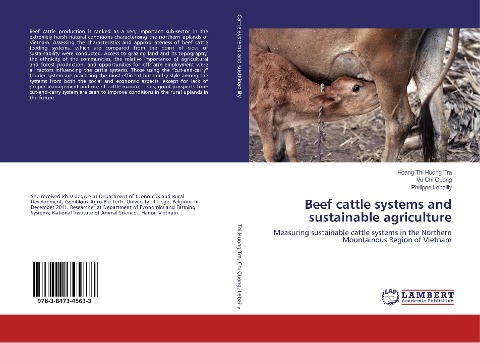 Beef cattle systems and sustainable agriculture: Measuring sustainable cattle systems in the Northern Mountainous Region of Vietnam