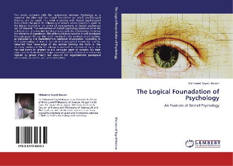 The Logical Founadation of Psychology: An Example of Gestalt Psychology