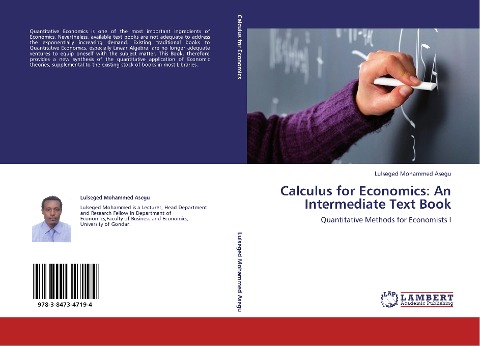 Calculus for Economics: An Intermediate Text Book: Quantitative Methods for Economists I