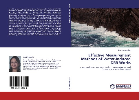 Effective Measurement Methods of Water-Induced DRR Works: Case studies of Practical Action in Nawalparasi and Oxfam GB in Rautahat, Nepal