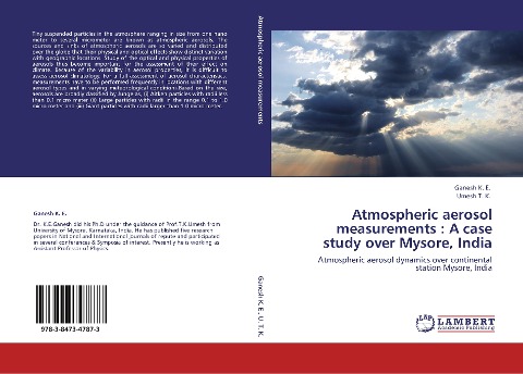 Atmospheric aerosol measurements : A case study over Mysore, India: Atmospheric aerosol dynamics over continental station Mysore, India