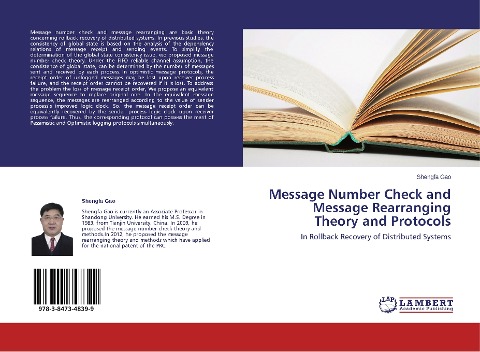 Message Number Check and Message Rearranging Theory and Protocols: In Rollback Recovery of Distributed Systems
