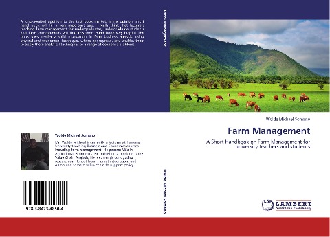 Farm Management: A Short Handbook on Farm Management for university teachers and students