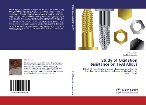 Study of Oxidation Resistance on Ti-Al Alloys: Effect of Heat Treatment and Chromium Addition on the Short Term Oxidation Behavior of Tial-Alloys At 900ºC in Air