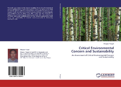 Critical Environmental Concern and Sustainability: An Assessment of Critical Environmental Concern and Sustainability