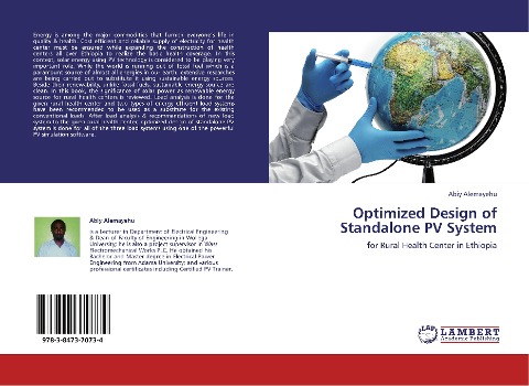 Optimized Design of Standalone PV System: for Rural Health Center in Ethiopia