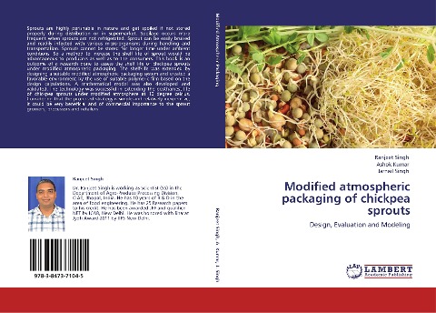 Modified atmospheric packaging of chickpea sprouts: Design, Evaluation and Modeling