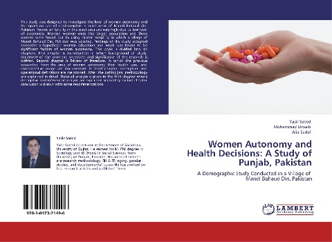 Women Autonomy and Health Decisions: A Study of Punjab, Pakistan: A Demographic Study Conducted in a Village of   Mandi Bahaud Din, Pakistan