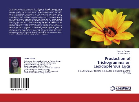 Production of Trichogramma on Lepidopterous Eggs: Colonization of Trichogramma for Biological Control of Pests