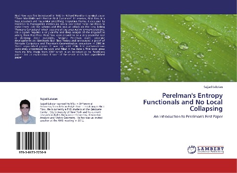 Perelman's Entropy Functionals and No Local Collapsing: An Introduction to Perelman's First Paper