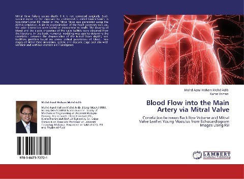Blood Flow into the Main Artery via  Mitral Valve: Correlation between Backflow Volume and Mitral Valve Leaflet Young Modulus from Echocardiogram Images Using FSI