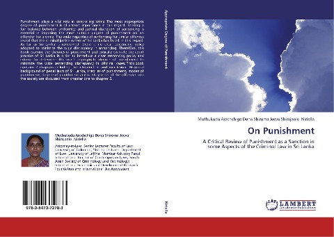 On Punishment: A Critical Review of Punishment as a Sanction in some Aspects of the Criminal Law in Sri Lanka
